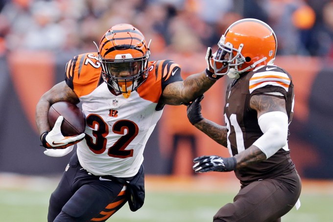 Jeremy Hill, Donte Whitner